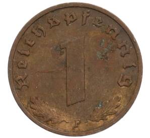 1 рейхспфенниг 1939 года F Германия — Фото №2