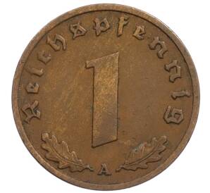 1 рейхспфенниг 1938 года A Германия — Фото №2