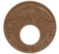 Монета 1 рейхспфенниг 1937 года D Германия (Артикул: K10-1761) — Фото №1