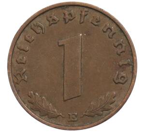 1 рейхспфенниг 1937 года E Германия — Фото №2