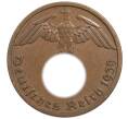 Монета 1 рейхспфенниг 1939 года A Германия (Артикул: K10-1765) — Фото №1