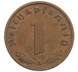 1 рейхспфенниг 1939 года A Германия