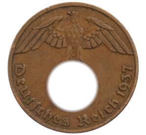 1 рейхспфенниг 1937 года A Германия — Фото №1