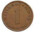 Монета 1 рейхспфенниг 1939 года A Германия (Артикул: K10-1769) — Фото №2