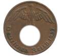 Монета 1 рейхспфенниг 1937 года A Германия (Артикул: K10-1771) — Фото №1