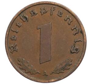 1 рейхспфенниг 1937 года A Германия — Фото №2