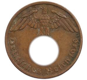 1 рейхспфенниг 1940 года A Германия — Фото №1