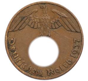 1 рейхспфенниг 1937 года A Германия — Фото №1