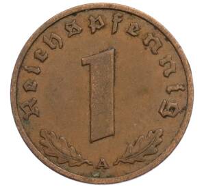 1 рейхспфенниг 1937 года A Германия — Фото №2