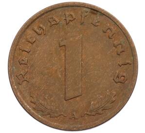 1 рейхспфенниг 1939 года A Германия