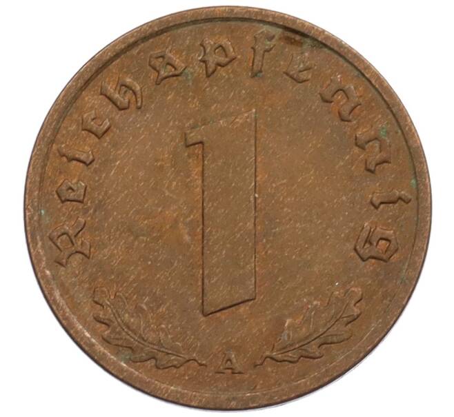 Монета 1 рейхспфенниг 1939 года A Германия (Артикул: K10-1775) — Фото №2