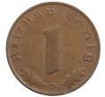 Монета 1 рейхспфенниг 1937 года D Германия (Артикул: K10-1778) — Фото №2