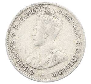 3 пенса 1927 года Австралия — Фото №2