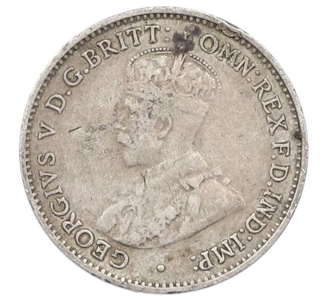 Монета 3 пенса 1936 года Австралия (Артикул: K10-1834) — Фото №2