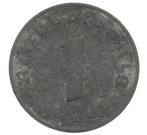 1 рейхспфенниг 1941 года D Германия — Фото №2