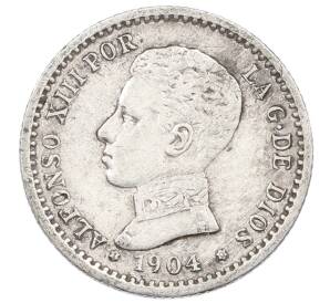 50 сентимо 1904 года Испания — Фото №1