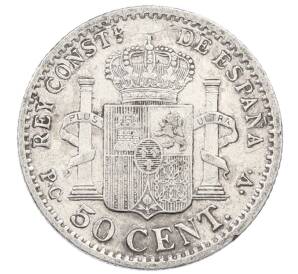 50 сентимо 1904 года Испания — Фото №2