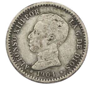 50 сентимо 1904 года Испания — Фото №1