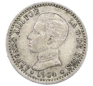 50 сентимо 1904 года Испания — Фото №1