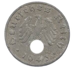 1 рейхспфенниг 1943 года F Германия — Фото №1