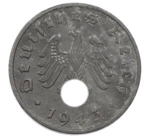 1 рейхспфенниг 1943 года F Германия — Фото №1