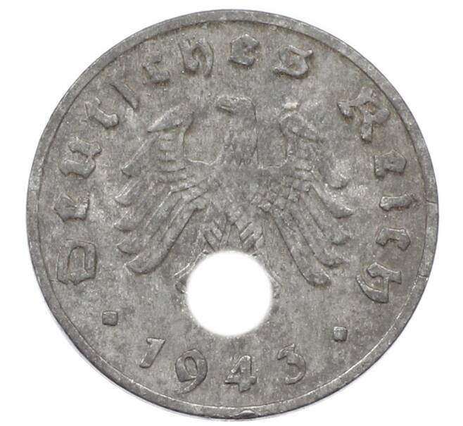 Монета 1 рейхспфенниг 1943 года F Германия (Артикул: K10-1877) — Фото №1