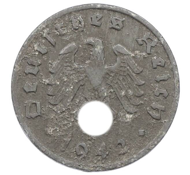 Монета 1 рейхспфенниг 1942 года A Германия (Артикул: K10-1878) — Фото №1