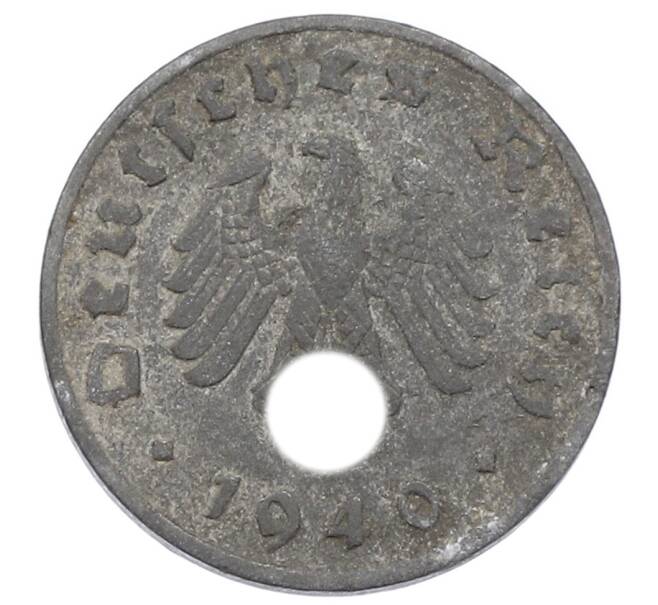 Монета 1 рейхспфенниг 1940 года A Германия (Артикул: K10-1880) — Фото №1