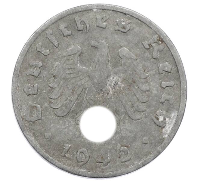 Монета 1 рейхспфенниг 1942 года A Германия (Артикул: K10-1881) — Фото №1