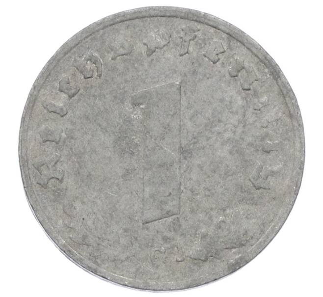 Монета 1 рейхспфенниг 1943 года G Германия (Артикул: K10-1883) — Фото №2