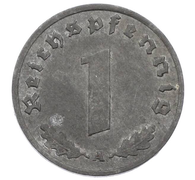 Монета 1 рейхспфенниг 1942 года A Германия (Артикул: K10-1885) — Фото №2