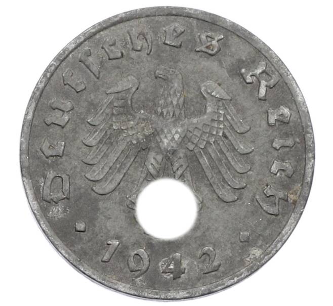 Монета 1 рейхспфенниг 1942 года A Германия (Артикул: K10-1887) — Фото №1