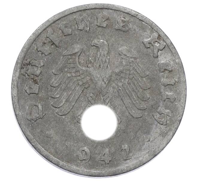 Монета 1 рейхспфенниг 1942 года A Германия (Артикул: K10-1888) — Фото №1