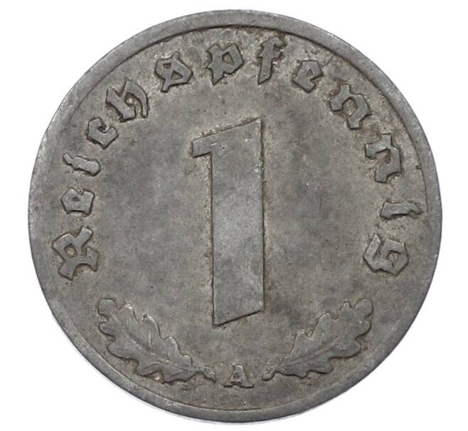 Монета 1 рейхспфенниг 1942 года A Германия (Артикул: K10-1895) — Фото №2