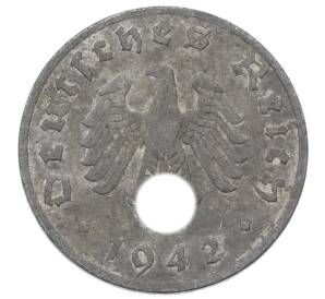 1 рейхспфенниг 1942 года A Германия — Фото №1
