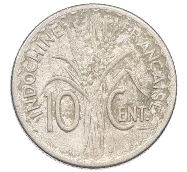 Монета 10 сантимов 1941 года Французский Индокитай (Артикул: K10-1901) — Фото №2