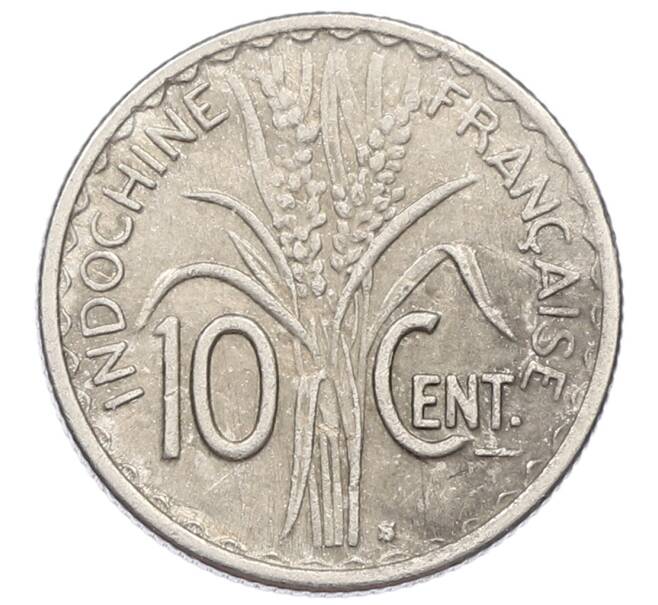 Монета 10 сантимов 1941 года Французский Индокитай (Артикул: K10-1902) — Фото №2