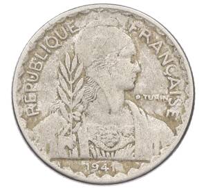 10 сантимов 1941 года Французский Индокитай — Фото №1