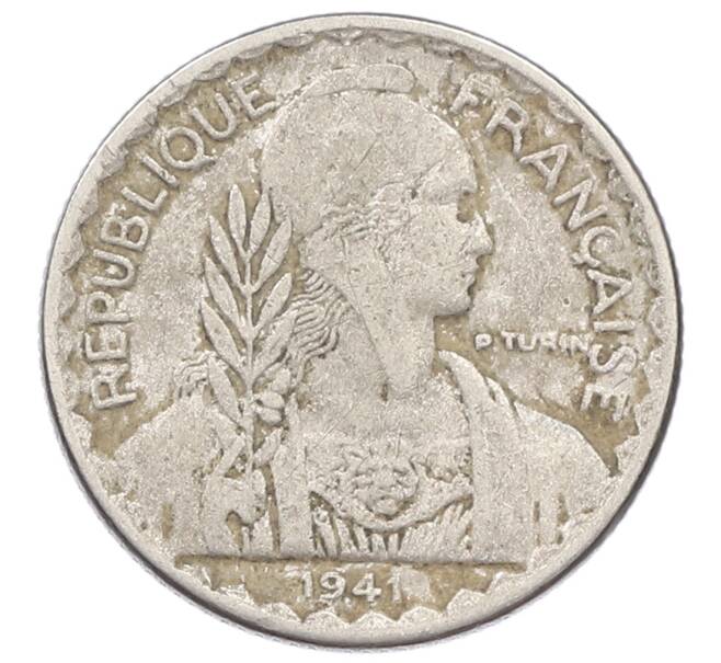 Монета 10 сантимов 1941 года Французский Индокитай (Артикул: K10-1909) — Фото №1