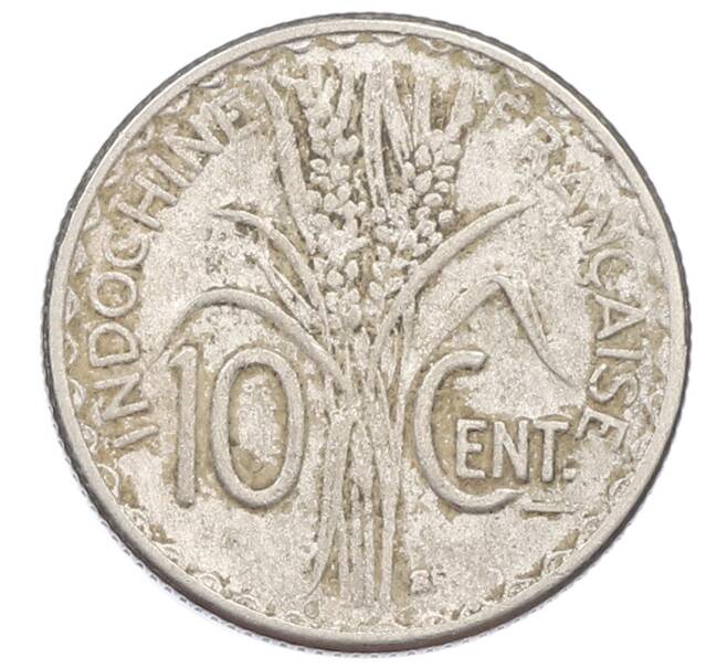 Монета 10 сантимов 1941 года Французский Индокитай (Артикул: K10-1909) — Фото №2