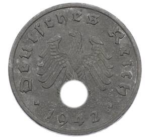 1 рейхспфенниг 1942 года F Германия — Фото №1