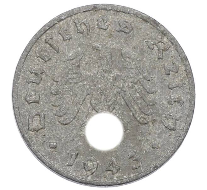 Монета 1 рейхспфенниг 1943 года A Германия (Артикул: K10-1921) — Фото №1