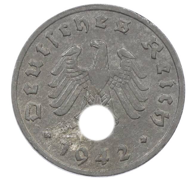 Монета 1 рейхспфенниг 1942 года A Германия (Артикул: K10-1924) — Фото №1