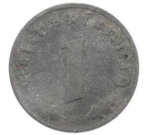 1 рейхспфенниг 1942 года D Германия — Фото №2