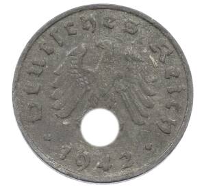 1 рейхспфенниг 1942 года J Германия — Фото №1