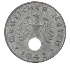 1 рейхспфенниг 1942 года B Германия — Фото №1