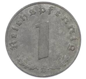 1 рейхспфенниг 1942 года B Германия — Фото №2