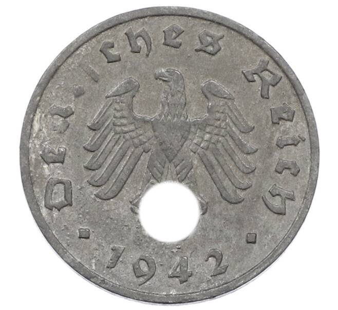 Монета 1 рейхспфенниг 1942 года J Германия (Артикул: K10-1935) — Фото №1