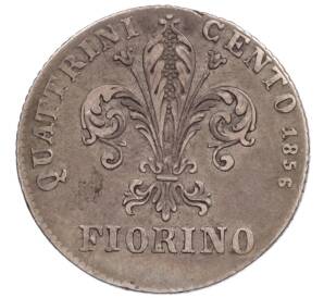 1 флорин (фиорино) 1856 года Тоскана — Фото №1