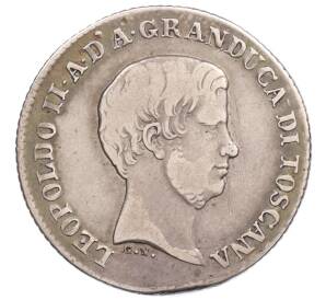 1 флорин (фиорино) 1856 года Тоскана — Фото №2